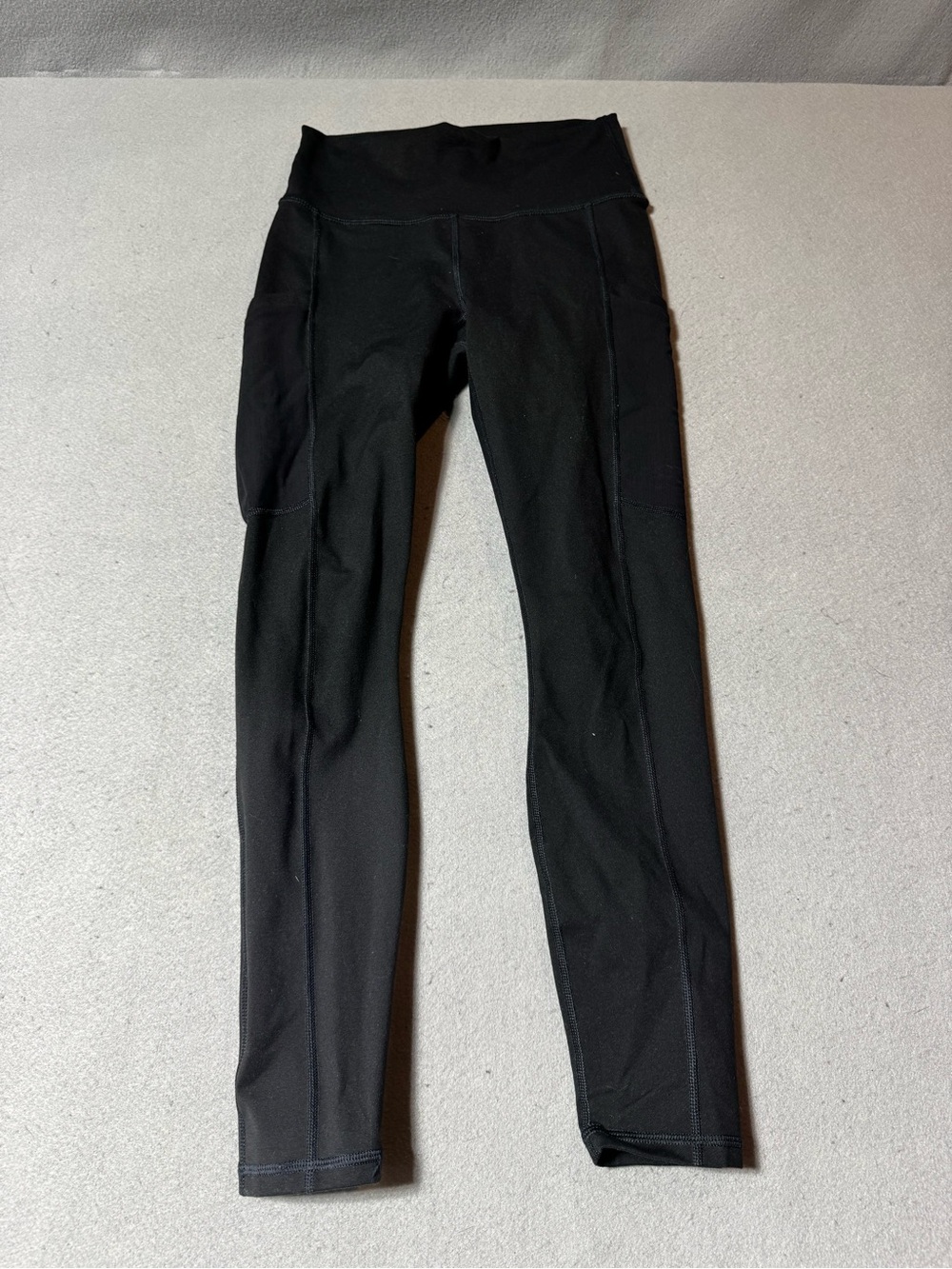 Fabletics Black High-Waist Leggings with Side Pocket